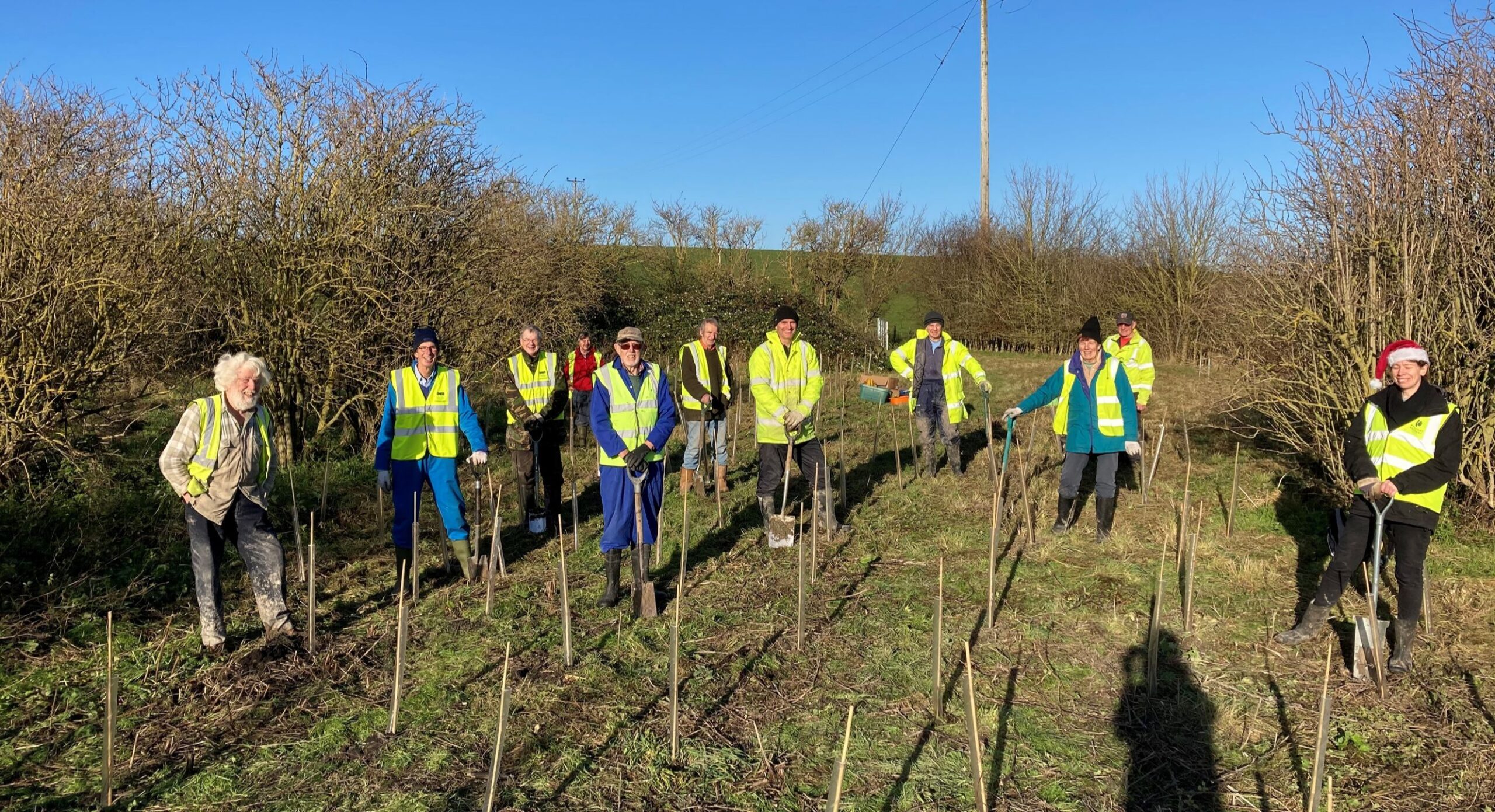 Tree planting team, Wendover Arm